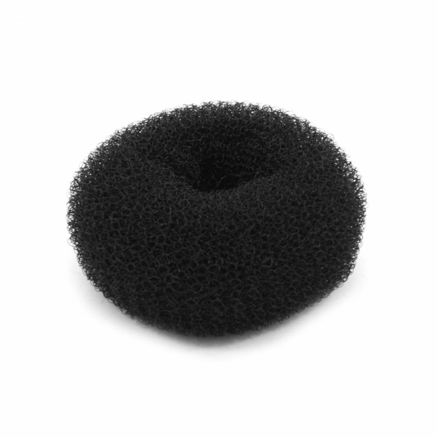 Para Cabelos Bijoulux | Prendedor Donut Preto Para Coque