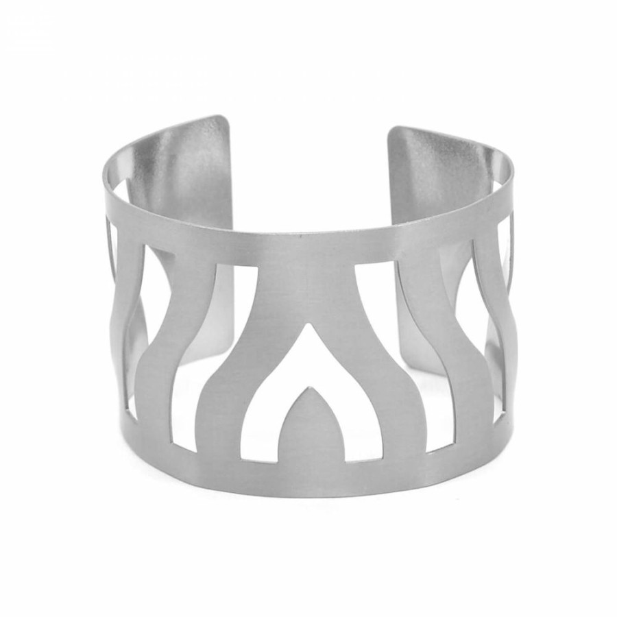 Pulseira Bijoulux | Pulseira Bracelete Grafite Com Desenhos