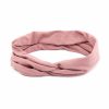 Para Cabelos Bijoulux | Headband Turbante Rosa Antigo