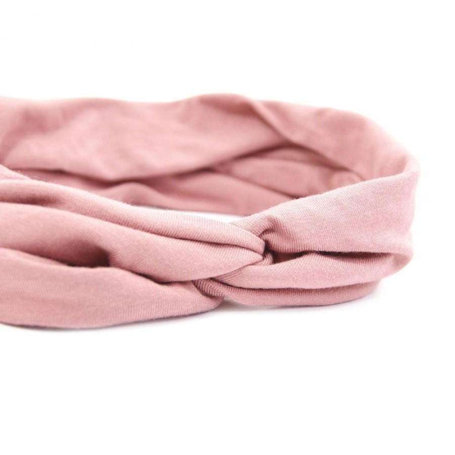 Para Cabelos Bijoulux | Headband Turbante Rosa Antigo