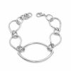 Pulseira Bijoulux | Pulseira Prateada Com Gotinhas