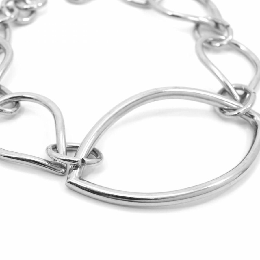 Pulseira Bijoulux | Pulseira Prateada Com Gotinhas