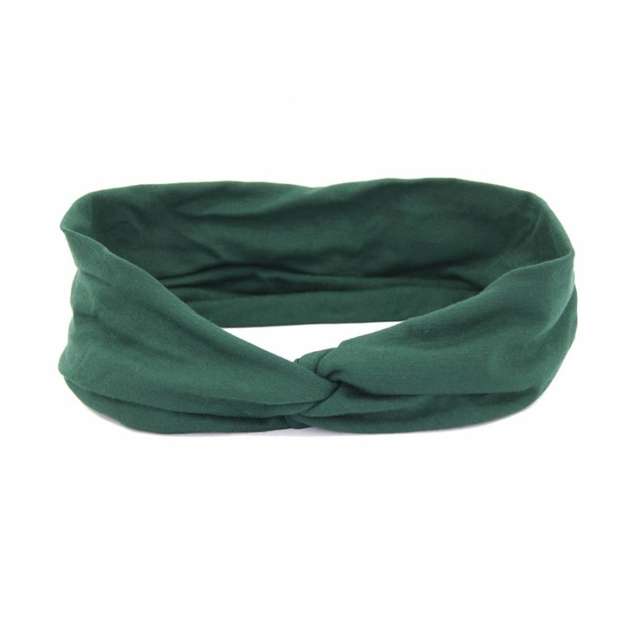 Para Cabelos Bijoulux | Headband Turbante Verde