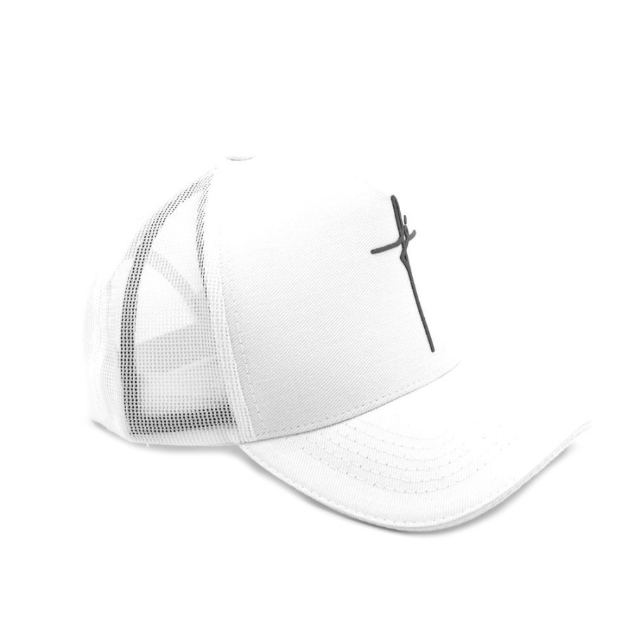 Chapeu Bijoulux | Bone Feminino Fe Branco