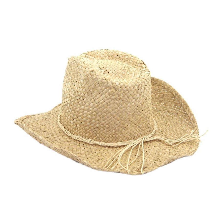 Chapeu Bijoulux | Chapeu De Palha Estilo Cowboy