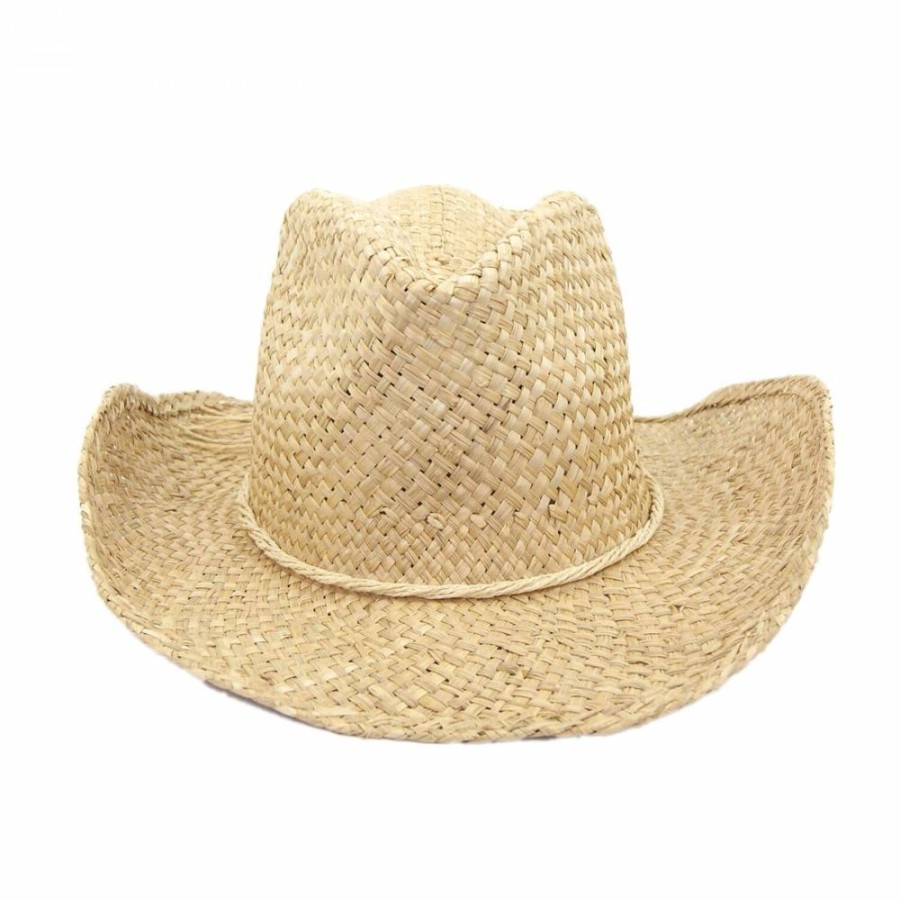 Chapeu Bijoulux | Chapeu De Palha Estilo Cowboy