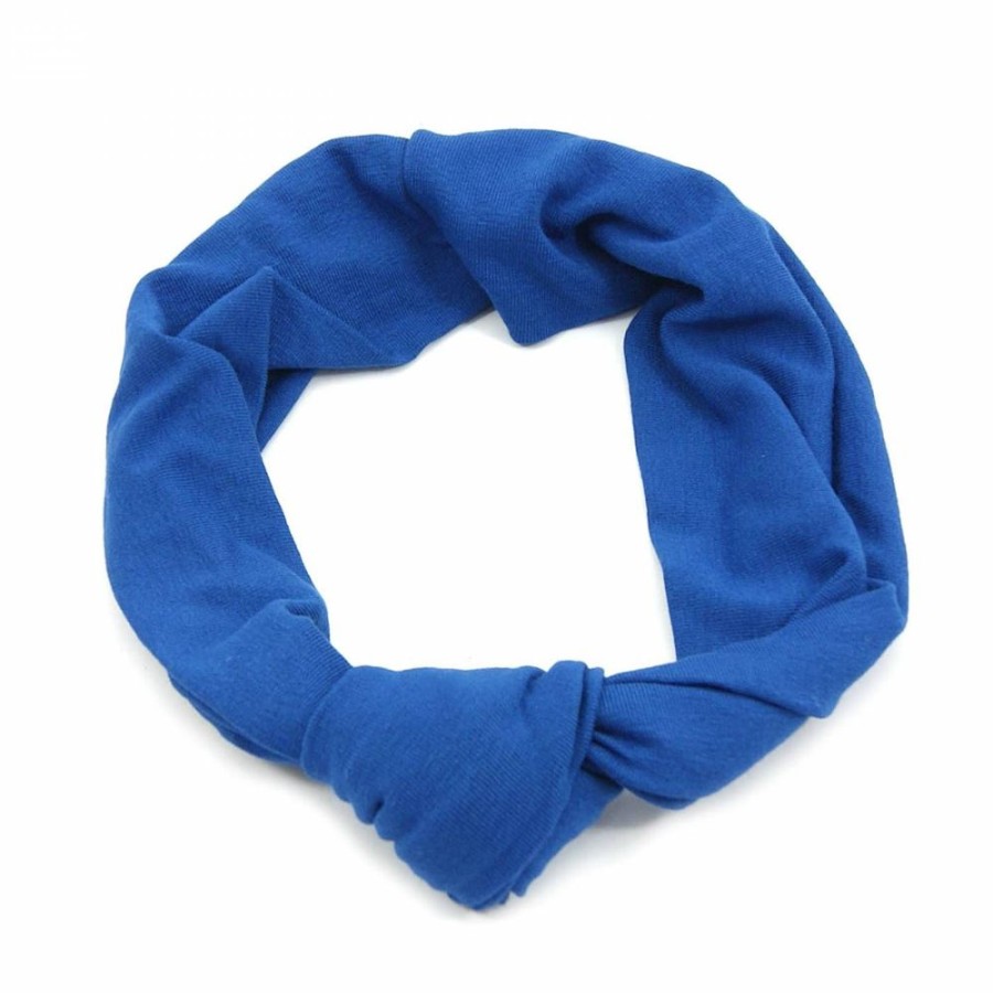 Para Cabelos Bijoulux | Headband Turbante Azul Com No