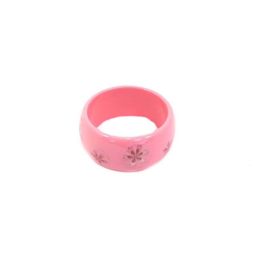 Pulseira Bijoulux | Pulseira Acrilica Rosa