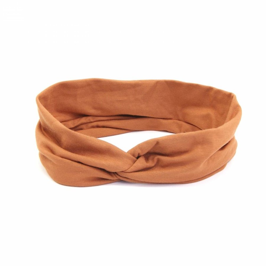 Para Cabelos Bijoulux | Headband Turbante Laranja Escuro