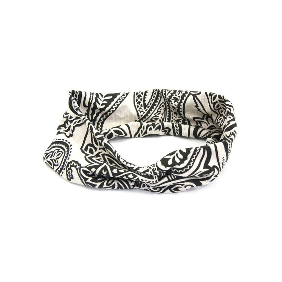 Para Cabelos Bijoulux | Headband Turbante Paisley