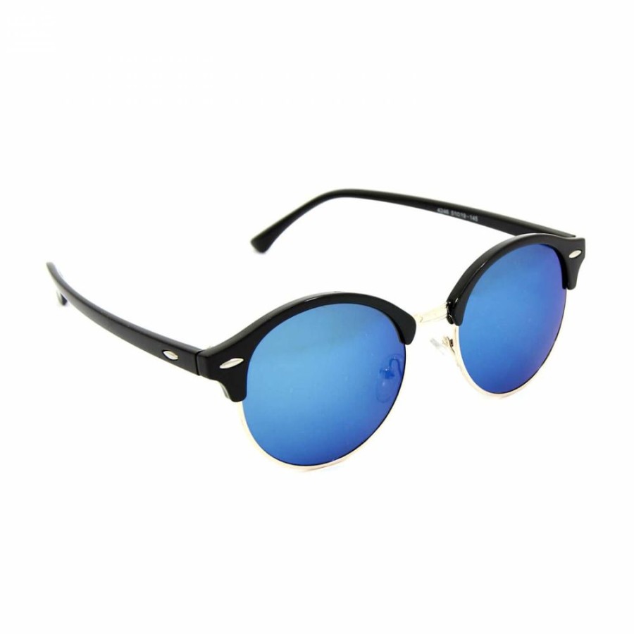 Super Promo Bijoulux | Oculos De Sol Estilo Ray Ban Preto Com Lente Azul