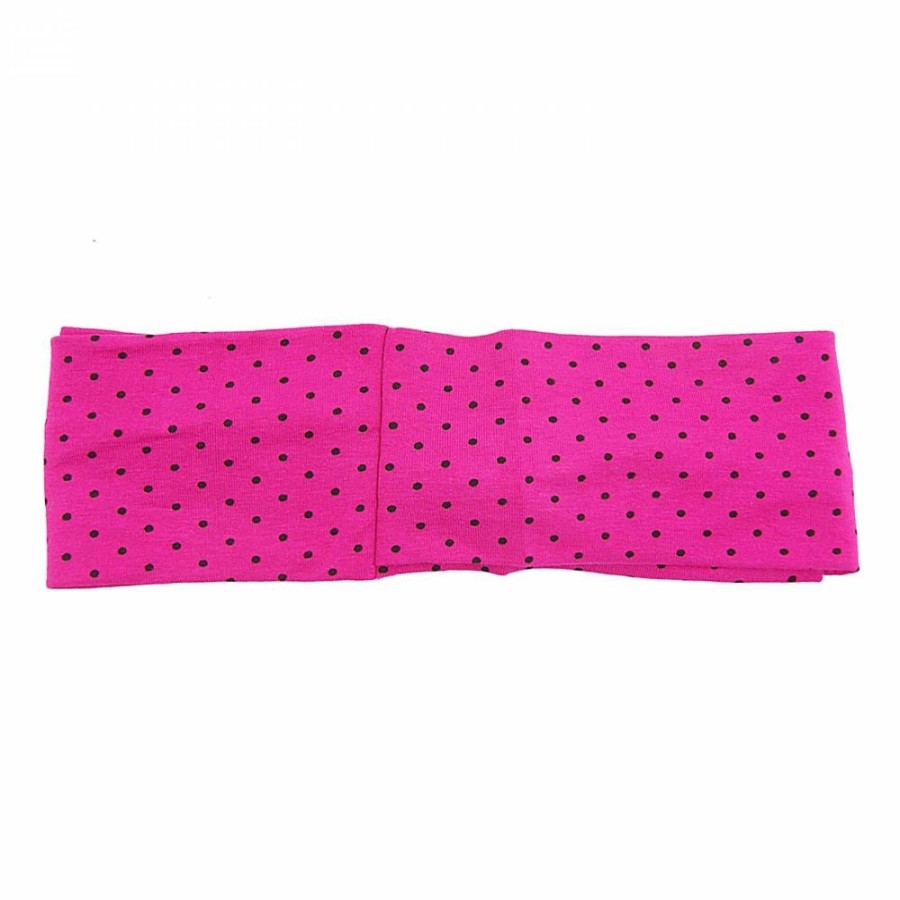 Para Cabelos Bijoulux | Headband Turbante Rosa Pink Poa