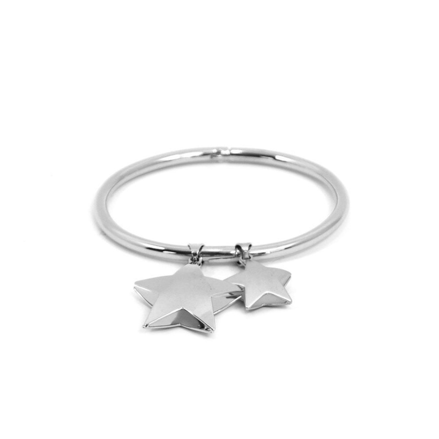 Pulseira Bijoulux | Pulseira Bracelete Com Estrelas