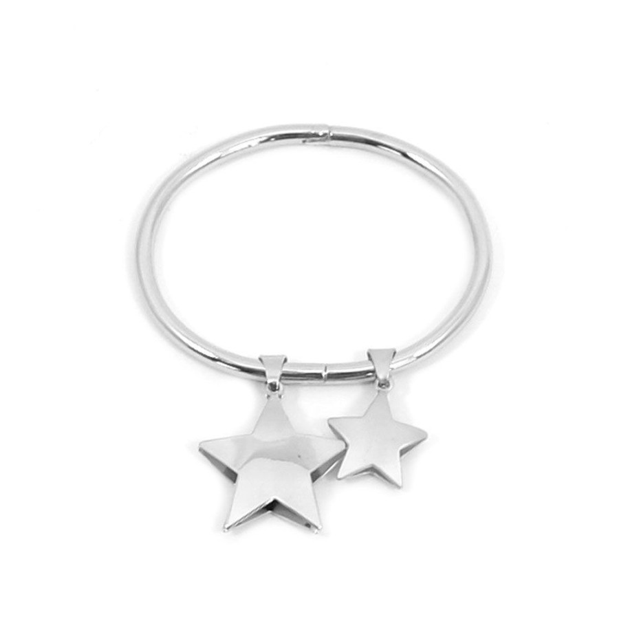 Pulseira Bijoulux | Pulseira Bracelete Com Estrelas