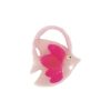 Para Cabelos Bijoulux | Rabico Peixe De Acrilico Rosa (C