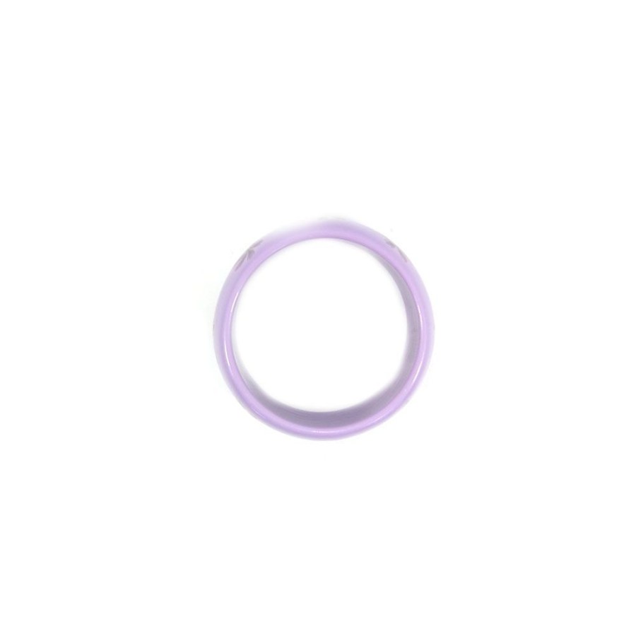 Pulseira Bijoulux | Pulseira Acrilica Lilas